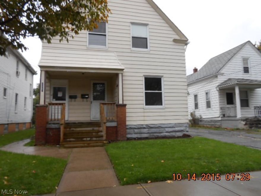 Money maker in the waiting right here!!  Live in one unit and let the tenant pick up your expenses renting the other unit.  Traditional up and down with shared basement.  Large, detached two car garage and plenty of off street parking.  Ideal location just mins from downtown, west side market, tower city and everything else CLE has to offer!