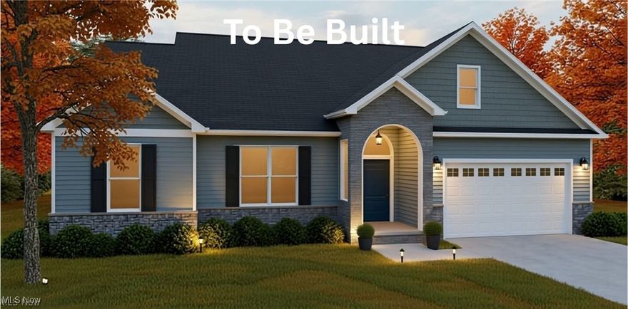 Here is your chance to build a fully customizable ranch-style home on a beautiful 0.9235-acre parcel in one of the most desirable areas of Twinsburg! The included plan offers easy one-floor living with four bedrooms, two and a half bathrooms, nine foot ceilings, and a two car garage in a ranch style home. The basement is designed for a walk-out layout and can be finished or partially finished to fit your needs. Every detail of the home can be customized, from layout adjustments to interior finishes.

City water and city sewer are available at the street. All visits to the property must be scheduled in advance. Photos, renderings, and plans are for example use only. Final design, features, and pricing will be determined through your custom build agreement. No unauthorized access or walking the lot without approval.