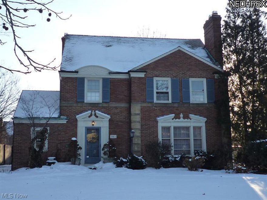 House beautiful! Welcome to 3164 Ludlow Road. This Shaker Heights gem boasts classic charm with a modern touch. It offers 4 bedrooms and 2.5 baths with a brick exterior.Spacious formal living room w/fireplace and formal dining room with built in china cabinet. Beautiful hardwood floors.Updated eat-in kitchen w/maple cabinets.Corian counters and sink, ceramic tile floor.1st floor den w/paneling and wood beam ceiling.2nd floor w/3 spacious bedrms and a full bath w/Jacuzzi tub.Finished 3rd floor w/large bedroom, office and newly renovated full bath. Finished lower level recreation room with a bar, hardwood floor, and utility room. Fantastic closet and storage space,including a cedar closet. Enjoy morning coffee in the 3-season enclosed porch overlooking the private backyard.All appliances stay.Many updates include kitchen renovation in 2005, baths updated in 2005, newer HE furnace, newer 75 gallon H2O tank, ceramic flooring and recessed lighting. Make this move-in ready home yours today!