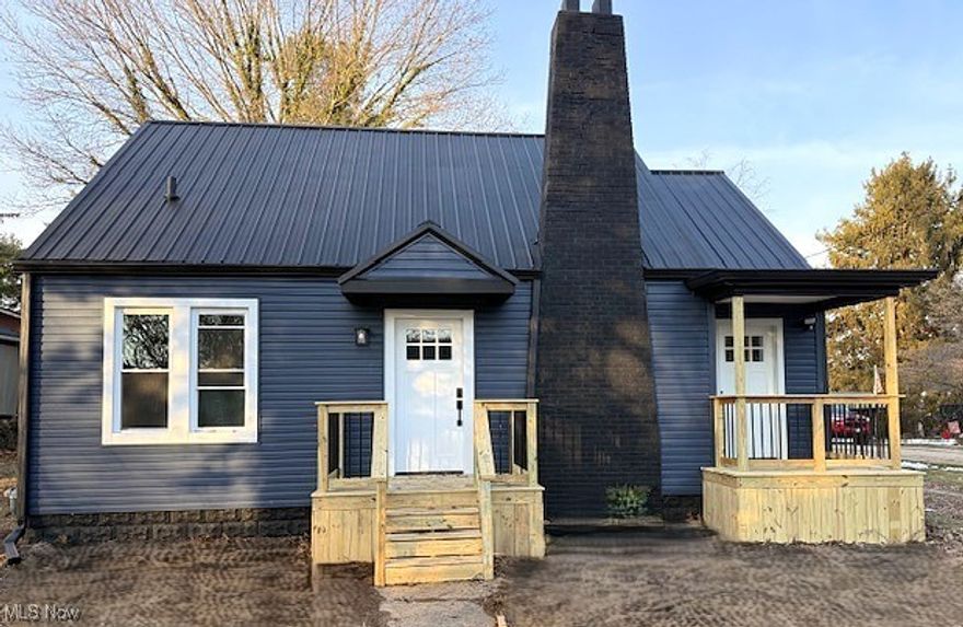 This charming, renovated home in Zanesville’s north end boasts fresh siding, new windows, an updated HVAC system, and a sliding door leading to a brand-new deck. Inside, you’ll find new flooring throughout, two full baths, granite countertops, a fully updated kitchen with modern appliances, and a cozy living room with a decorative fireplace. The spacious full basement offers plenty of room for storage, a playroom, or a workout area. The garage features a new roof, siding, and a garage door with an opener. Start the new year in your very own home. Everything is ready for you—just move in, as there’s nothing left to be done in this home.