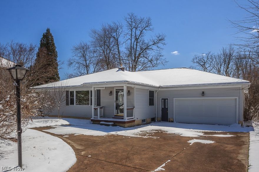 Tucked away on a quiet street in North Solon you will find this sprawling ranch w/ over 2,100 SQ. FT. of space on the main floor & an additional 1,000+ on the lower level! Expansive addition done in 07' adding a family room w/ Gas FP accented in granite, Master Bedroom w/ en-suite, granite counter tops w/ dual sinks & 10 X 5 walk -in closet w/ access to the deck, PLUS a mud/laundry room w/ half bath, huge amounts of storage & DOG SHOWER! Kitchen is finished w/ granite counter tops & cherry cabinetry. Great pantry space & SS appliances w/ built in breakfast bar opens to the DR! Original part of the home has LR & 2 secondary bedrooms w/ double closets in each & full bath! Downstairs offers a 4th BR, workshop area & rec room. Finish off the rest of the space to have an additional living suite w/ separate entrance, theater room or man cave! The potential is endless! W/D hookups up & down stairs! Attached 2 car garage & fenced in back yard! Over a half an acre lot! Solon City but Orange LSD