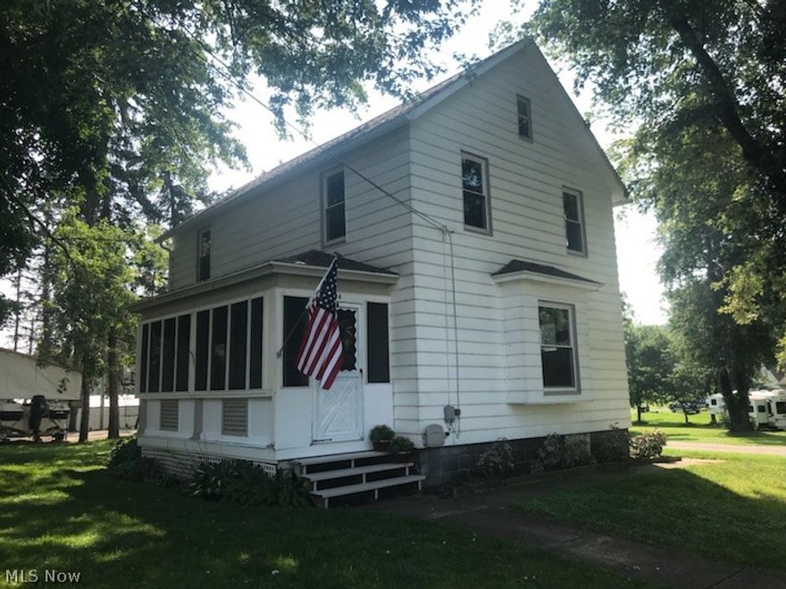 Cheaper than Rent!  This affordable 3 bedroom is located just a moments walk from beautiful downtown Canal Fulton, Heritage Park and Towpath Trail with quick access to State Route 21.  Features include a nice size living room and extra large dining room both with updated laminate flooring, screened porch and sun room off the kitchen.  Roof was updated in 2014, windows in 2009, water heater in 2006.  Glass block windows in the full basement and 90% efficient furnace.  Looking to buy a solid future investment, look no further.  This may be the right property for you so schedule a private showing right away!