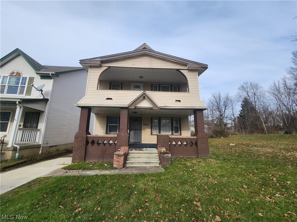 Great duplex, with excellent rental income potential. 2 bedrooms/1 bath, per unit. Updated kitchens, newer carpet and LVT throughout. Large front porches and a shared basement. Home includes brand new alarm system in both units with integrated exterior cameras. Lastly, there are new furnaces and hot water tanks. Ideal property for first time home buyers that can live in one unit and rent out the other!