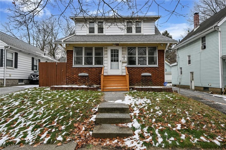 Welcome to this cozy 3-bedroom, 1.5-bath home in Akron! The property includes a washer and dryer for added convenience, a security system for peace of mind, and a dining table that stays with the home. Upstairs features three comfortable bedrooms with a full bath. The finished basement expands your living space with a family gathering area, game room, and convenient half bath. Conveniently located near local amenities, this home is move-in ready and a great opportunity for homeowners or investors alike.