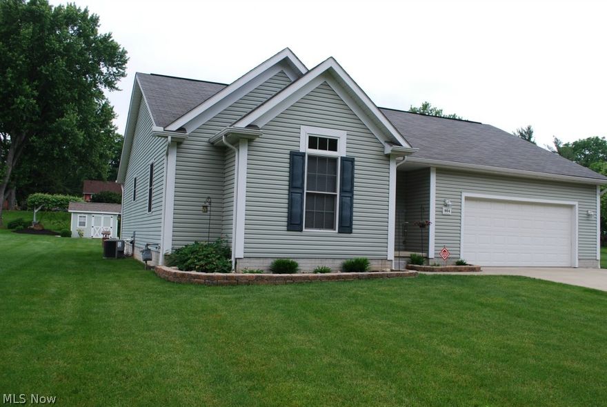 Welcome Home to this beautiful 3 Bedroom ranch! You don't have to do a thing except move in.  Enjoy entertaining on those hot summer days by the pool.  So much privacy of over a half acre of land.  Extra storage with a shed that matches the home at 10x12.  Landscaping all around the home.  The master suite is a retreat.  Huge walk in closet with a huge master bath.  Open floor plan with great room and kitchen to enjoy family nights.  This home is perfect for either first time home buyers or getting ready to down size.  If you are looking for a perfect home with a large yard for the kids to enjoy and with some privacy this is the home.