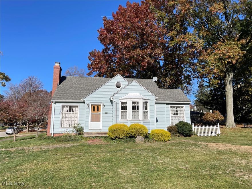 Looking for the right home to settle into and enjoy a beautiful Ohio winter? Look no further! This adorable Cape Cod is the perfect house to create your home masterpiece. Located a street over from beautiful Metro Parks, and just minutes from everything Cuyahoga Falls has to offer you will love it here. There's a cozy morning room that opens to a side patio for you to enjoy some daylight in. Through the kitchen you'll find a cozy dining room that opens into the main living area with a wood burning fireplace. The second floor bedroom could make for your master bedroom, or enjoy one of two hard wood floor bedrooms on the first floor. This house is just waiting for the right people to make it into their next beautiful home. The 3 car garage is very spacious with built in heating that could be used as a workshop. Don't miss your chance to come say hello to your new home!