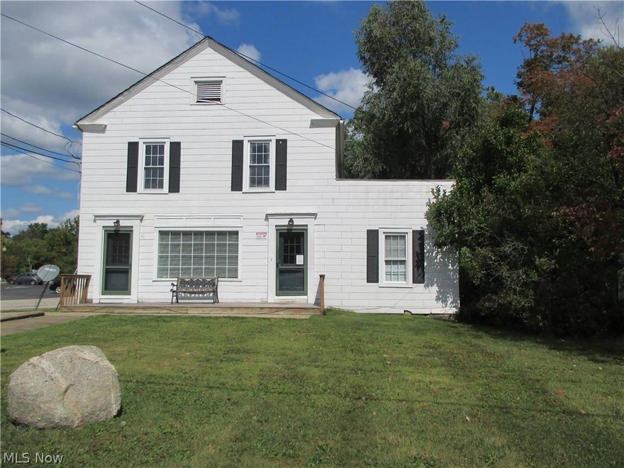Historic Aurora Post Office 2400 Sq Ft Commercial Building 1/2 acre in Heart of Town. City Water, City Sewer, 2 story, basement and ample parking!!  Great opportunity at this price!!!!