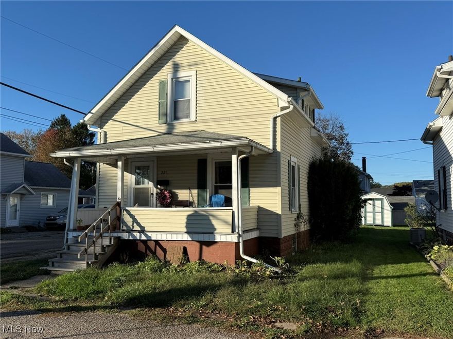 Charming 2 bedroom home. All new flooring throughout in 2024.  New gas hot water heater in 2024.  Detached 1 car garage. Currently tenant occupied, 24 hour notice to show.  Tenant occupied with lease through April 2026.  Tenant pays $795 per month with $795 deposit.