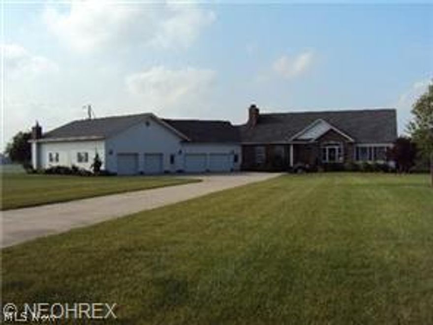 Fantastic 2563 Sq. Ft. Ranch Surrounded By 4 Acres, Dynamic Kitchen That Opens Out To Huge Deck and Beautiful Views. 3rd Bedroom Currently Used As Office Has Solid French Doors and Closet . 1st Floor Laundry Room With Sink and Built In Ironing Board.
Master Suite Has Private Doors Leading To Deck, Private Bath Has Marble Shower and Jetted Tub.
Home Has Total of Five Bathrooms..Solid Oak Cross and Bible Doors, Extra Wide Molding, Amazingly Nice!!! 

Lower Level Offers Super Large Family Room With A Bar You Have NEVER Seen in Any Home with 2 Refrigerators and Sink, Work-Out Area, Pool Table Area, In Home Theater Area, 4th Bedroom and Full Bath.   

Five Car Attached Garage Offers Full Bath With Separate Heating, Would Be Hard To Find A Better Man Cave :)

  SOLD Before Print- For Comparable Purposes Only