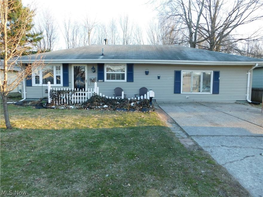 Must see home located on the west side of Elyria in nice neighborhood! This house boasts 3 bedrooms and 1 full bath. Cozy kitchen with range, fridge, dishwasher and microwave included. Spacious living room and dining room has trey ceiling! Home offers an office space off of living room. Furnace replaced in 2015 and updated hot water tank. Bathroom has a jacuzzi tub for you to enjoy! Full privacy wood fence in backyard. Double driveway gives extra parking. Located near Westpark and close to schools, shopping and restaurants. Long term owners are ready for a new owner to enjoy! Move in ready! Schedule a showing today!"