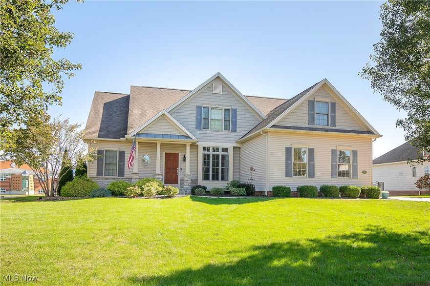 Beautifully appointed 4-bedroom, 2 full & 2 half bath home in Jackson Local Schools, offering 3,342 total sq ft and an expansive two-story family room with a gas fireplace plus a desirable first-floor primary suite. An elegant granite kitchen flows to the eat-in area and a cozy hearth room, creating a warm, conversational hub for everyday living and entertaining. The primary suite is elevated by a new, custom California Closets® walk-in. Outside, enjoy true resort living on a 0.34-acre homesite: a 16'×40' Latham® saltwater fiberglass pool with 10'×16' tanning ledge, automatic safety cover, built-in basketball hoop, Turbo Twister slide, and deck jets, all framed by generous patio space for lounging and gatherings. Thoughtful updates, easy indoor–outdoor circulation, and flexible spaces for work, play, or guests make this home move-in ready and memorable. Convenient to parks, shopping, commuter routes—and located in Jackson Local Schools. Schedule your private showing today.