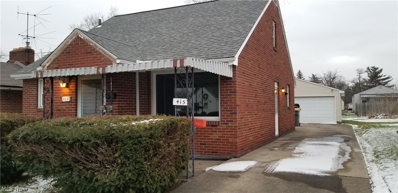 This brick cutie was immaculately cared for. 2 bedrooms, hardwood floors throughout. New kitchen and bathroom flooring, freshly painted in neutral tones. Large detached garage. Tenant pays all utilities. First months rent and security deposit required to move in.