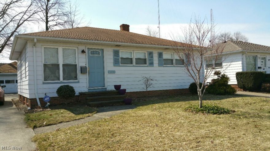 Charming Parma ranch in desirable location. Features 3 bedrooms, full bath, dining room, kitchen and nice size living room on the main floor. Basement offers finished rec room, bathroom with shower and glass block windows. The home has been waterproofed and has had a new roof and vinyl windows within the last 15 years. Whole house blown in insulation in 2014. New front and back doors. 2 car garage with new roof within the last 3 years.