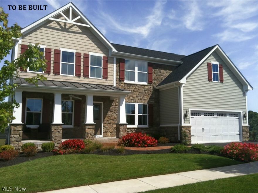 So, you’re going to spend a third of a million dollars on a home - why would you buy an existing home that someone else doesn’t want anymore? Building with Ryan Homes is a lot easier than you think, and may be easier than buying an existing home. You deserve a simplified process and the ability to buy what YOU want not what someone else used to want. Come find out more about this stunning floor plan that you can customize to what is important to you. Over 3,000 square feet gives you space for everyone and then some. All on top of almost 800 square feet of finished space in the basement accompanied by a full bathroom for guest and friends. This home also backs to the protected Sandy Ridge Metro Park for a view that’s unbeatable. With a 3 car garage 5 bedrooms 4.5 baths and a home that’s layout flows perfectly you may never move again. Why sacrifice in an old home with countertops that don’t even match the cabinets? Come pick out your own countertops AND cabinets. Limited spring deliveri