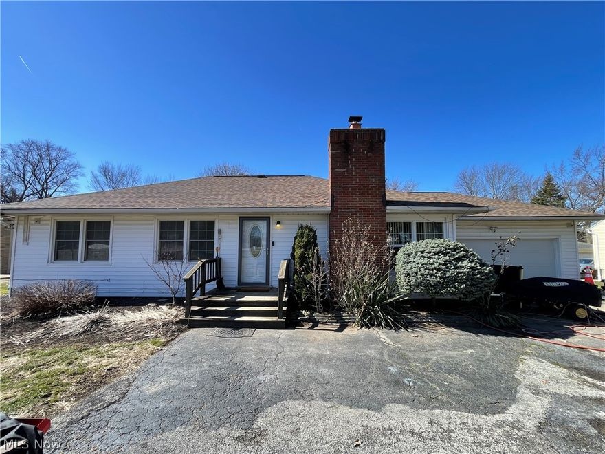 Welcome home to this beautifully updated 3-bedroom ranch in North Royalton. Freshly painted throughout, this home features new carpeting in the living room and bedrooms, along with a cozy wood-burning insert with new liner (2025)—perfect for Ohio winters. The dining room showcases stylish bamboo flooring, while the updated kitchen offers soft-close hickory cabinets, granite countertops, and all appliances included. Microwave was just installed March (2026). Water softener and reverse osmosis system. Water tank new March (2026).

The full bath has been tastefully updated. Major improvements include HVAC (2019) and windows (2021). Roof approximately five years old. Additional highlights include new vertical blinds in the living room, two new remote-control ceiling fans, and new interior and closet doors with updated hardware in all bedrooms.

Enjoy outdoor living in the fenced-in yard featuring a 15-ft swimming pool, new Trex deck with pergola, garden area, and storage shed. An attached garage completes the package. Large turnaround driveway. This move-in-ready ranch offers comfort, style, and great outdoor space—schedule your showing today!