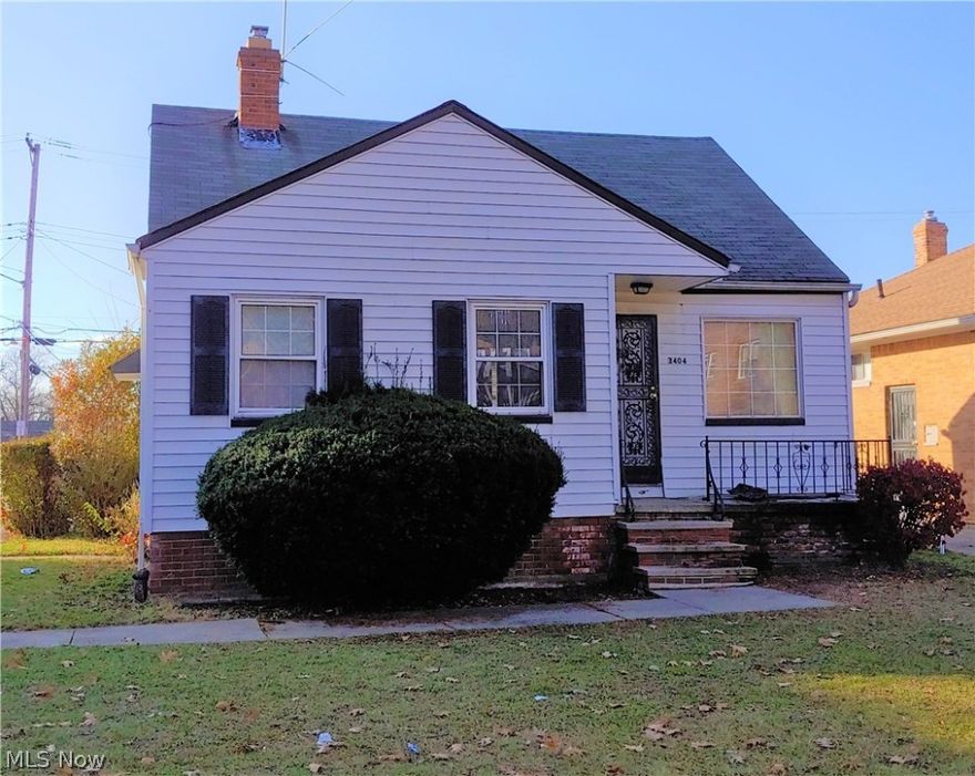 Investment property! Start earning on your investment immediately.  Tenant-occupied bungalow ready for purchase.  Newer carpet, newer plumbing.  Cozy kitchen, combined dining room/living room, 2 bedrooms down, 1 large bedroom up, bath on main floor.  Nice sized recreation room in the basement.  Landscaping gives tons of privacy in the backyard.  No garage, but room for parking in rear.