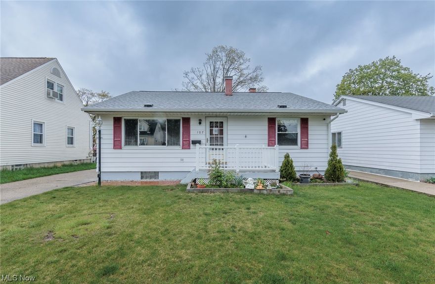 Welcome to this homey ranch in a quiet neighborhood in Cuyahoga Falls. Updates include: Roof changed in 2020, new hardwood floor and paint throughout the living room, passage and kitchen, a new wood fence, and a new exhaust fan on basement wall has been installed. Schedule your private showing today!
