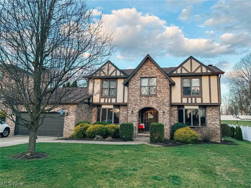 Welcome to this gorgeous Tudor in the heart of Green!  This home has so much to offer with 5 generous sized bedrooms (including a master suite), 3 full bathrooms, a 3 seasons room, above ground pool, and a large yard with a shed and fire pit.  Recent updates to the home include; kitchen cabinets, counters, and backsplash, new LVT floors on the 1st floor, brand new furnace and A/C in 2023, new blown in attic insulation, and freshly painted siding.  The basement is partially finished for an entertainment room and bar area, the rest of the basement has plenty of storage and even space for a workshop or exercise room!  This home won’t last, book your showing today!
