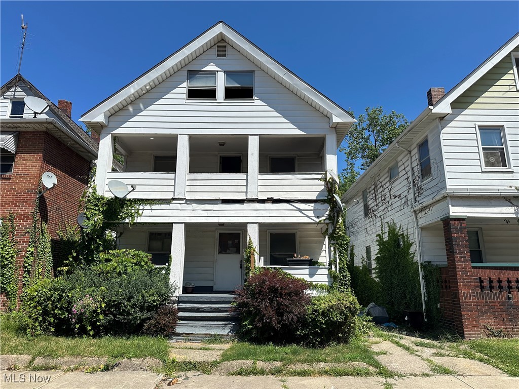 Check out this large duplex. 2 bedrooms and 1 bath in each unit. Sold as is. Buyers contact your Realtor to view and to make a formal offer (verbal and text/email offers not accepted). No assignments, wholesaling, seller finance or subject to offers.