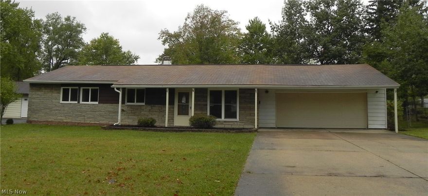 This 4-bedroom 1.5 bath ranch is tucked away in a quiet neighborhood, yet close enough to local highways and shops.  The property offers one floor living with a family room over 500 S.F. with working fireplace and slider doors that leads out to the patio.   Ask how you can receive up to 3% towards closing cost assistance.  This is a Fannie Mae property.