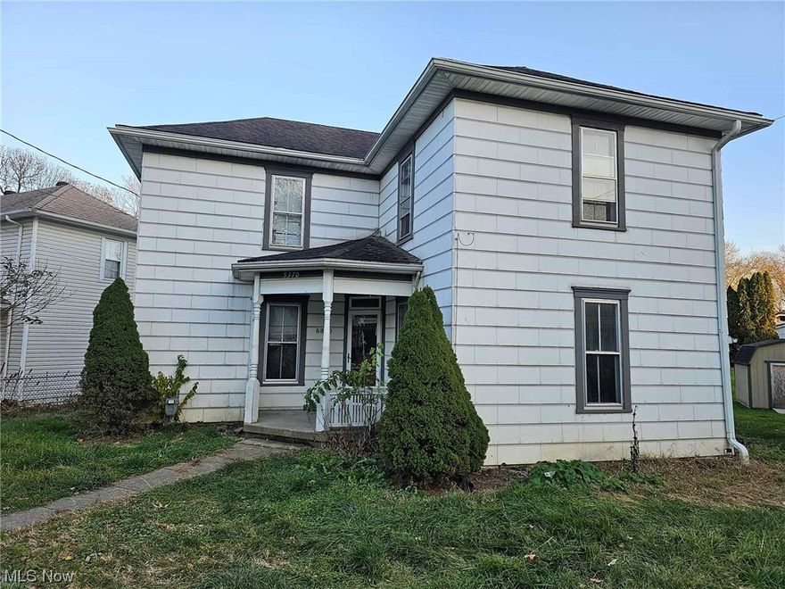 Three bedroom home with over 1400 square feet located in Maysville schools. Located in the village of White Cottage. This home has large rooms and very large flat backyard with alley access.