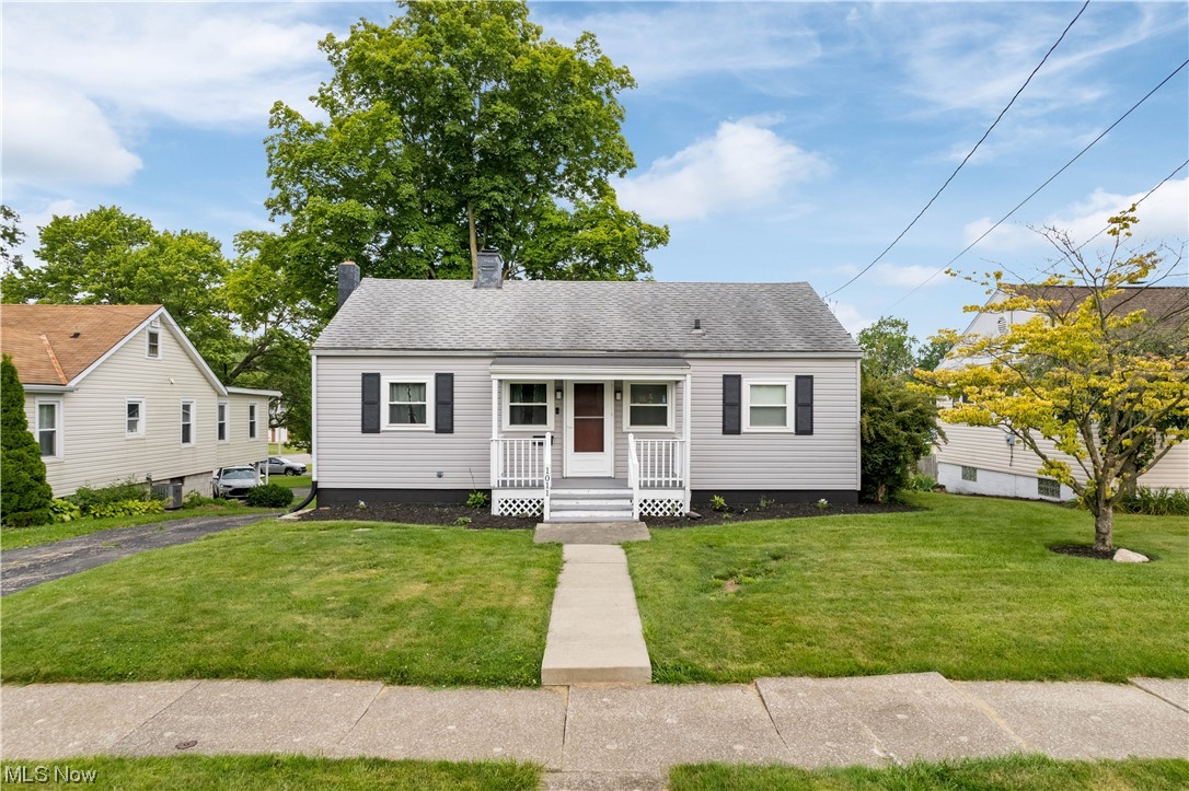 Come check out this solid 3-bedroom ranch located on a double lot in the heart of Ashland! You will find charm and character throughout. The sunroom, large deck, and 2 car detached garage are great additions to this home. The walkout basement has additional living space. The original hardwood floors in the family room extend into the bedrooms but they are currently carpeted. Be sure to schedule your private showing today.