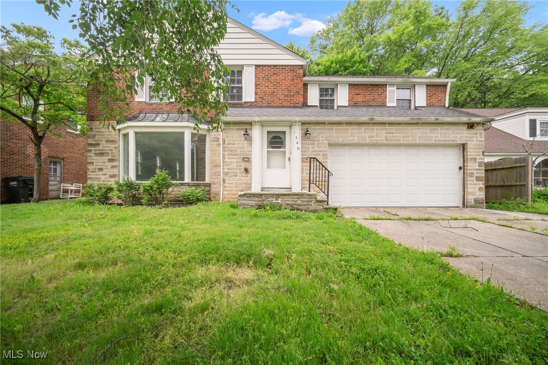 Welcome to your next opportunity on one of South Euclid’s most picturesque, tree-lined streets! This spacious four-bedroom home features beautiful natural wood floors, granite counters in the kitchen, and a layout just waiting for your personal touch. Some updates have been started—now it’s your turn to bring the vision to life. Sitting on nearly half an acre, the backyard is a hidden gem! With a floating deck and endless space for garden beds or play areas, it’s a dream canvas for green thumbs and outdoor lovers alike. The attached two-car garage adds convenience, and a home warranty is included for peace of mind. Please note: appliances are not included, but the seller is open to negotiating a package at the right price. There are a few minor city violations that the buyer will need to assume, If you’re looking for character, space, and potential in a great location, this is the one to see!