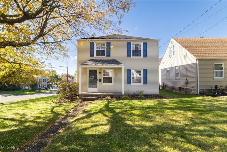 FIRESTONE PARK GEM! Updated and Move-in Ready 3-Bed, 2-Bath Home with Oversized Garage at a first-time homeowner price! The main level features updated floors and a modernized kitchen with stainless steel appliances, a custom built-in pantry, and new countertops. Upstairs, the refreshed full bath includes a large tub/shower with modern fixtures and tile. Three bedrooms complete the upstairs, with new carpet throughout and an option to purchase the custom Ikea closet system. Stairs include removable built-in gates—perfect for pets or small children. The partially finished basement is the perfect space for a recreation room or playroom, with durable new LVP flooring and an additional full bath. Outside, enjoy the fully fenced-in backyard with a patio space and raised garden beds. Plus, the oversized detached garage provides abundant storage or workshop space. Other updates include a new roof, high-efficiency furnace, whole-house humidifier, and tankless hot water heater. This is a fantastic turn-key opportunity for anybody! Located in a walkable neighborhood near numerous parks, this home also has easy access to I-77 and is a quick drive to the Towpath. Schedule your private showing today!