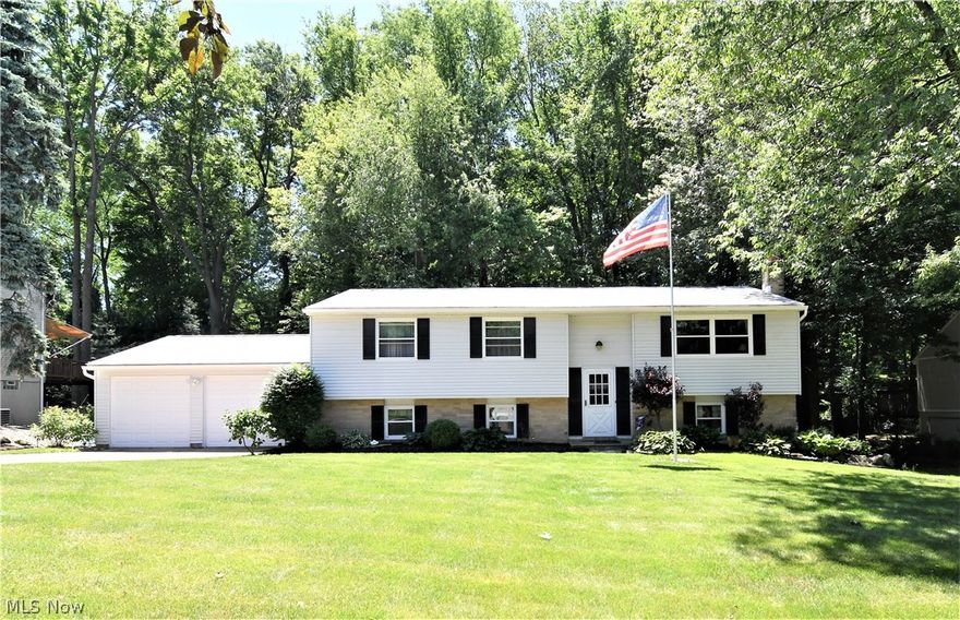 Opportunity to own this pristine home with quality workmanship throughout.  The home features a large living room and dining area.
The kitchen is large with plenty of cupboards and working space for the family chef.  The Sunroom is great for entertaining or relaxing
and enjoying the scenic backyard which also includes a large deck and jacuzzi.  You will find 4 bedrooms and 2 full baths.
The lower level features a large family room with fireplace, office, additional living place plus a large laundry room. The home has a newer
roof and windows. This is a fantastic home.  Don’t miss out out, nothing to do but move in and enjoy. Call for your private showing.