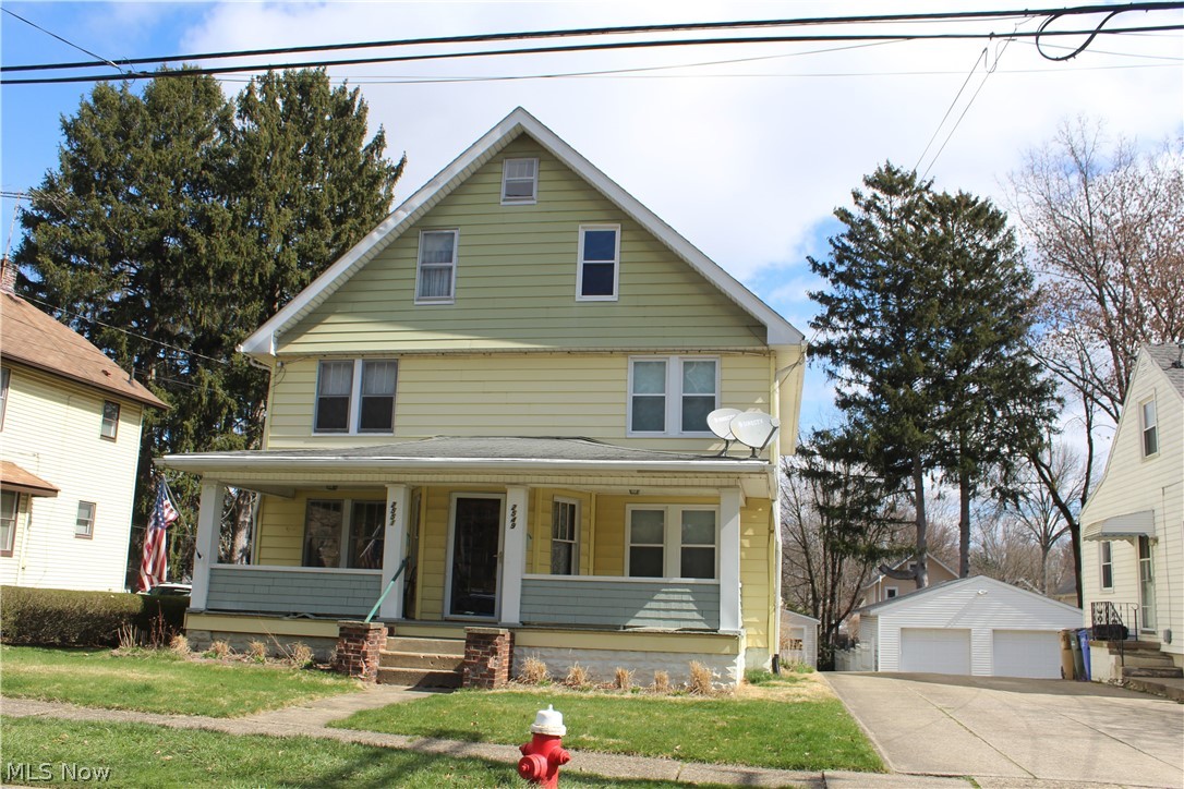 **Discover Your New Investment Opportunity on Elmwood Street**
Welcome to 2549/2551 Elmwood Street, Cuyahoga Falls – a duplex property that promises both charm and potential, making it an alluring investment. Priced at $190,000, this property is uniquely positioned to offer both a home and an income-generating opportunity.
This duplex spans an impressive six bedrooms and two bathrooms, catering to a variety of living situations. The interior is designed for comfort and convenience, featuring kitchens with separate eating spaces providing a cozy space for meals and gatherings. Both sides of the duplex boast finished attics, each with two additional bedroom spaces, enhancing the living capacity and versatility of this property.
The non-occupied side of the duplex has recently been updated with new carpet and fresh paint, presenting a clean and inviting space ready for immediate occupancy or rental. The other side is happily occupied, with a tenant under lease until November 2024, offering an instant income stream to the new owner.
Exterior amenities include a side-by-side driveway ensuring ample parking space, a walk-out basement for extra storage, and a fenced yard.
Located in Cuyahoga Falls, this property stands in a community known for with vibrant atmosphere and convenience, with close proximity to schools, shopping, dining and parks ensuring that all essentials and pleasures are within easy reach.
This duplex represents not just a living space but an opportunity for family homes with an additional rental income, for investors looking for a property with built-in tenancy and growth potential, or for anyone looking to step into the real estate market with a smart, versatile investment.
Seize the chance to make 2549/2551 Elmwood St your next successful venture or comforting home. Contact me today to schedule a viewing and embark on your investment journey.