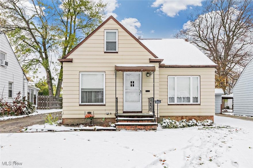 This well maintained rare 4 bedroom bungalow has hardwood floors throughout most of the home. The main floor features a spacious living room, eat in kitchen, two bedrooms and full bath.  Upstairs has two additional bedrooms, half bath and a walk in finished attic that can be used as extra living space. The partially finished lower level has plenty of storage and a shower and toilet. The home offers a solid foundation for updates and improvements. Conveniently located close to shopping, medical facilities, and Mayfield schools. Seller is offering a home warranty to buyer.