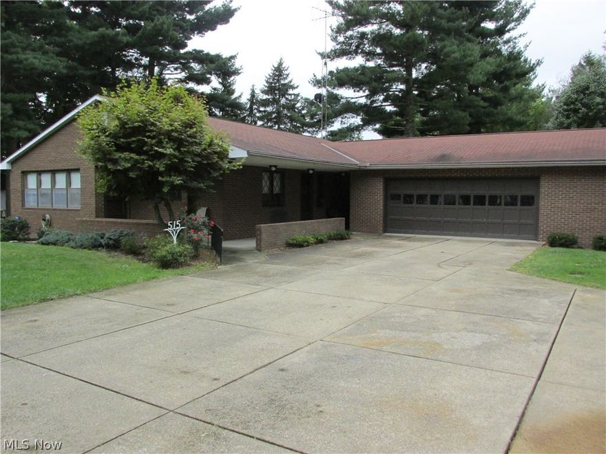 Well built all brick ranch home. Large master bedroom with 2 walk in closets. 1st floor laundry. Large eat in kitchen. Glazed tile basement & garage. 2 car oversized garage. Large porch area. Close to many downtown amenities. Huge concrete driveway. Very nice woodwork throughout. Builders home.