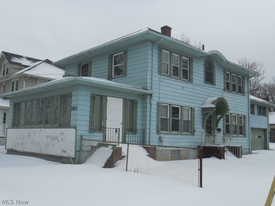 This property has a lot of potential and with some renovation and positive thinking you could turn this one into a money maker. Updated furnace and electrical panel. This could be used as a first floor business with a two bedroom apartment and an efficiency apartment for additional income. Each apartment has their own entrance. The building has an attached two car garage. If you have been looking for a place for a potential business and want some good traffic flow, this may just be the spot.