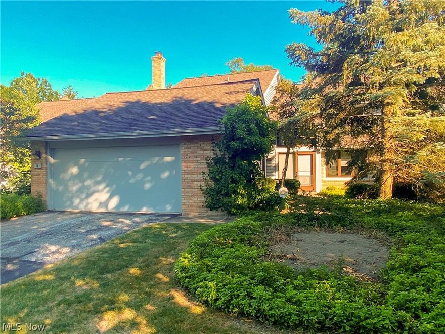 Prime 3 bedroom 2.5 bath Townhome in The Village offers a dramatic great room with vaulted ceiling and floor to ceiling fireplace with brick feature wall. Sliders in great room access the private deck and yard, screened by foliage for enjoying perfect summer evenings! Galley kitchen has spacious and sunny dining area with plenty of cabinets for storage. First floor office with built-in shelves and door to the deck. Large Master suite on first with glamour bath including soaking tub and step in shower. Staircase in two story foyer with custom chandelier leads to roomy upstairs loft and two bedrooms with shared full bath in hall.  The Village lifestyle lets you enjoy walking paths around the lake, tennis and pickleball courts, pool, fitness center and clubhouse. So convenient to Beachwood Place, Legacy Village, medical center, Acacia Metro Park and highway access. Must see!