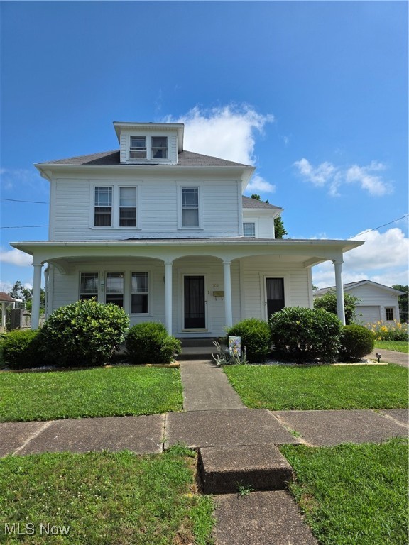 Charming 3-bedroom, 1-bath home for sale in Woodsfield, OH! This property features original hardwood floors & woodwork throughout, offering warmth and character. The house is move in ready but could use some modern updates. Enjoy the convenience of a 1-car detached garage and two small outbuildings—perfect for storage or hobbies. Set on a quiet lot in Woodsfield within minutes of all the amenities of living in town. Great opportunity for first-time buyers or those seeking a quality investment.
