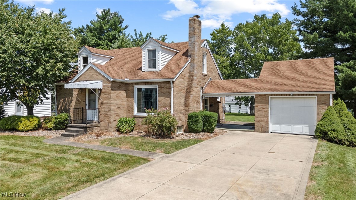 Charming all-brick home in a fantastic Alliance location, just minutes from shopping, dining, and the University of Mount Union! This well-maintained 3-bedroom, 2-bath home offers great curb appeal with its solid brick exterior and concrete driveway. Inside, you'll find hardwood floors throughout the main level, adding warmth and character to every room. The finished basement provides extra living space for a rec room, home office, or guest area with the second full bath. A one-car detached garage connects to the home via a convenient covered walkway, perfect for Ohio weather. In addition, a 10x20 outbuilding provides even more room for storage, hobbies, or workshop space. This home combines classic charm with functional updates and is ready for its next chapter!