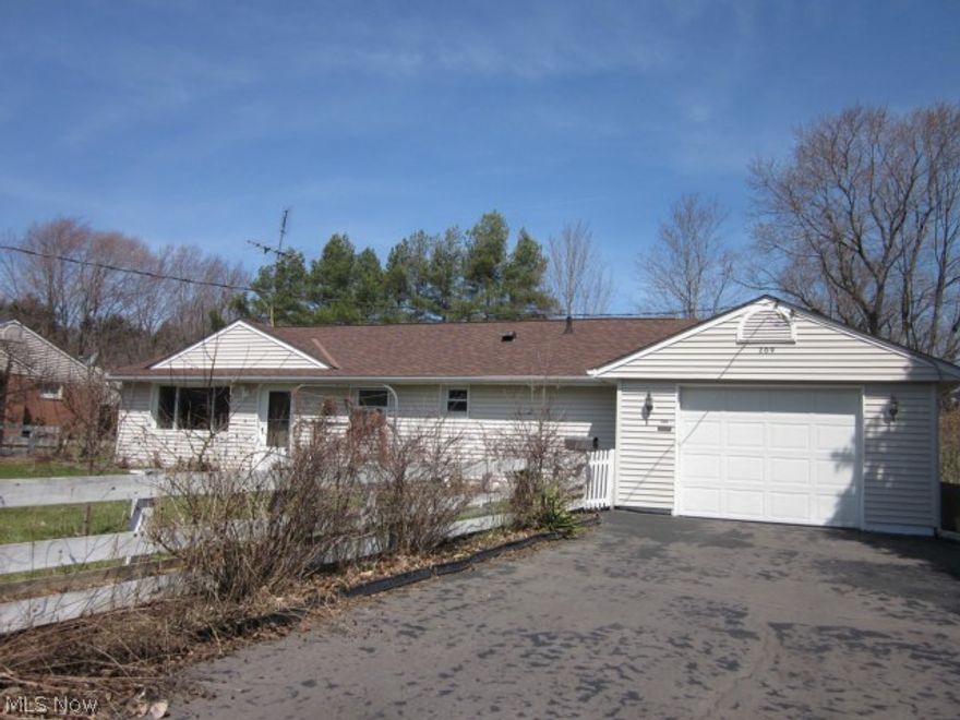 Hurry!! Great Value!! Spacious Ranch offers Living Room, large family room, eat-in kitchen, attached garage, newer roof, and siding. Home Warranty included!!