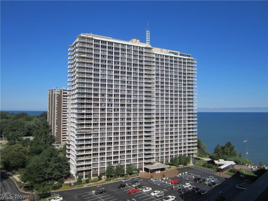 #1412 - Beautifully remodeled three bedroom two bath suite in fantastic Winton Place. Walls of windows overlooking Lake Erie an western Lakewood's stunning sunsets. Over the treeline. Wrap around balcony. Freshly painted and laminate flooring throughout, new stainless steel appliances, renovated bathrooms, and more. Plenty of closet space. Winton features a large, heated indoor pool with patio equipped with gas grills and covered picnic area, sauna, fitness center, party room, two guest suites, game room, hair salon, conference room, 24 hour reception/security. Beautifully meticulously maintained self-managed building on Lake Erie's Gold Coast!