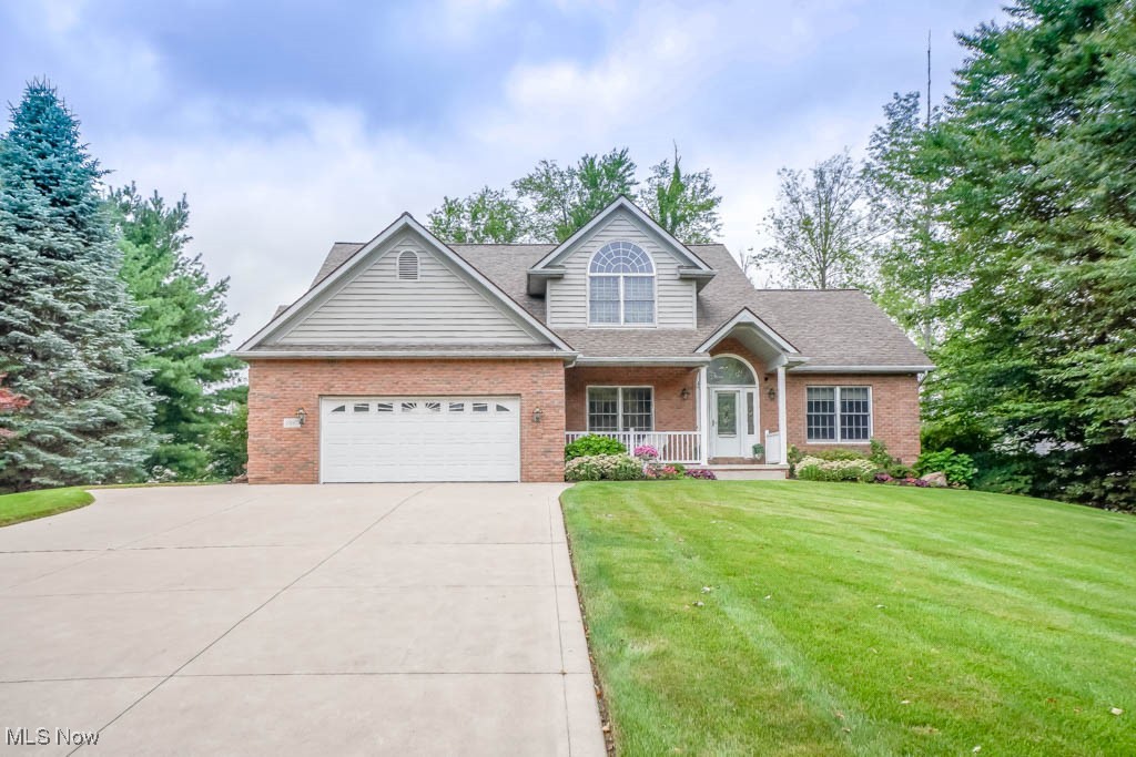 Nestled in the Wellington Woods community, this beautifully maintained home is filled with thoughtful upgrades and inviting spaces. The two story foyer opens to a dining room and a light filled great room featuring tall windows and a slate water wall that creates a striking focal point. Heated porcelain tile floors extend through the main level, basement and garage, powered by a newly replaced hydronic radiant heat system that delivers 50–60% energy savings compared to traditional heating. A backup forced air furnace provides added peace of mind, while a newer A/C unit keeps the home comfortable through the warmer months.
The kitchen includes an island with seating, abundant cabinet space, and a sunny dining area with doors leading out to the deck. The first floor master suite offers dual walk-in closets and a private bath with double vanities, a soaking tub, and a separate shower. A guest bath and first floor laundry add to the convenience of the main level.
Upstairs, you’ll find two additional bedrooms, a full bath, and a loft-style family room with vaulted ceilings for extra living space.
The finished lower level is a standout with a walk-out to the backyard, plenty of room for recreation, and a dedicated home theater complete with Dolby 7.1 surround sound, Control4 lighting, and furniture included.
Outdoors, enjoy the deck overlooking the landscaped yard with stone paths, lawn irrigation, and prepaid fertilization service. The oversized garage features epoxy floors and two 240V panels. Added features include Cat 5 ethernet in every room, central vacuum with sweepers, water filtration, an alarm system with video surveillance, and even a panic button for instant exterior illumination.
Appliances, bar stools, and additional extras convey, making this home a rare find in one of Canton’s most desirable neighborhoods. Don’t miss your chance to see this special home, schedule your showing today.
