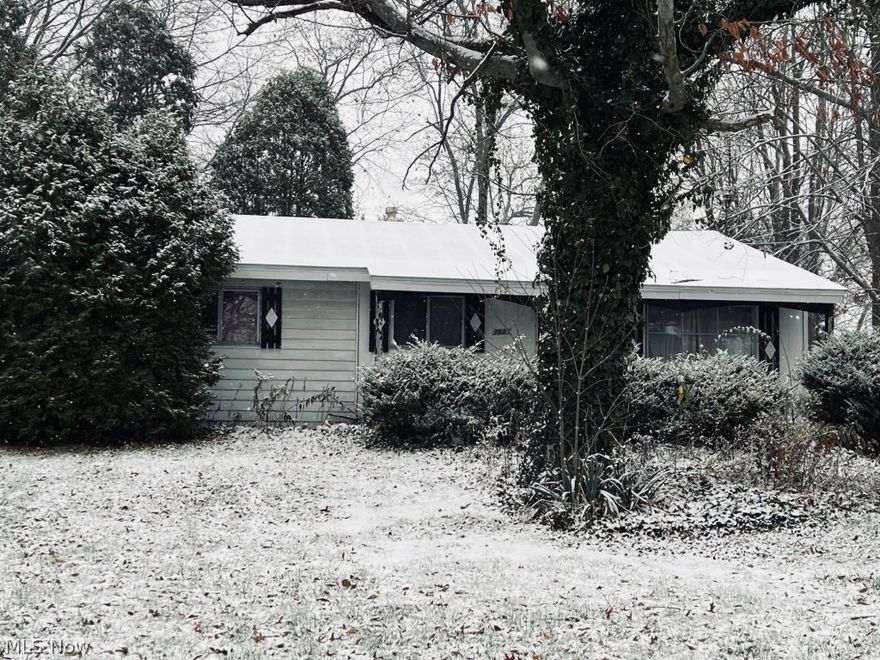 Imagine the possibilities. Three bedroom, two bath ranch with extra large lot. This ranch is in need of your decorating ideas. Approximately 1170 square feet of one floor living. Call today.