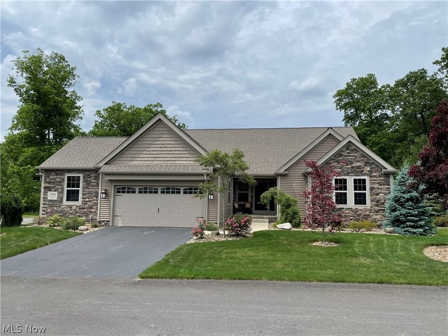 Gorgeous Ranch with open floor plan. 3 bedrooms, 1st floor office and 3 car garage.