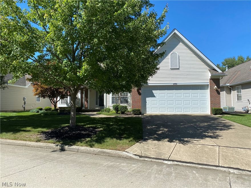 You'll love this cute and cozy just listed 3 bedroom ranch style cluster in Village Courts. It boasts open and airy living areas with skylights to let the sun shine in! It's located in a convenient area, but tucked away inside this popular cluster community. It features 2 full baths, an oversized garage with pull down steps, a crawl space, newer furnace, air, and roof. The kitchen has a newer refrigerator, and all other appliances stay. There is plenty of storage, and a private backyard to enjoy! Come and see this gem as it won't last long. It's priced right and it has immediate occupancy too!