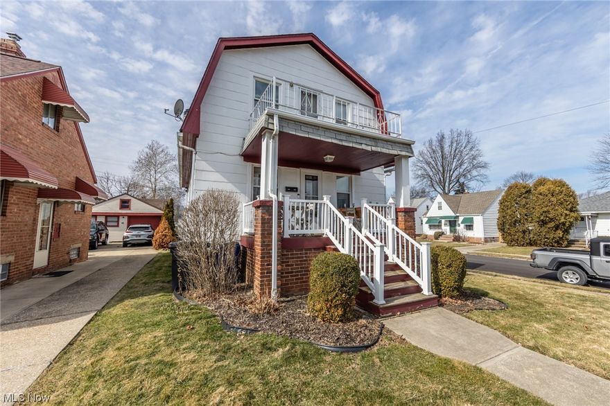 Welcome to this wonderful investment opportunity. Very close to I-90 offering easy access to everywhere you want to be!  This meticulously maintained double is ready to start earning for you. The corner lot has a newer 2 car garage that is large enough to be shared by both tenants. The upstairs was renovated last year and is a spacious 1 bed, 2 bath paying $ 840.00 per month. The lower unit is a 2 bedroom, 1 bath with a long term tenant paying $ 700.00 per month. The in house laundry is located in a bright and welcoming basement. Both lease agreements end in July of this year so the flexibility is available and the possibilities are endless.