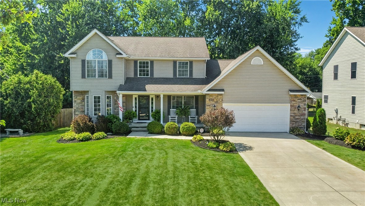 Nestled in a quiet and peaceful neighborhood, this stunning 4-bedroom, 2.5-bathroom home offers the perfect blend of comfort, style, and convenience. From the moment you step inside, you’ll notice the natural light filling the open layout and the high-quality finishes throughout. Beautiful KraftMaid cabinetry is featured in much of the home, paired with hand-scraped bamboo flooring, elegant Moen fixtures, and thoughtfully designed spaces built for everyday living.
The partially finished basement is an entertainer’s dream, complete with surround sound speakers, a built-in bar, and additional living space perfect for movie nights or hosting friends and family.
Step outside to your private backyard oasis. Spend summer days by the 24-foot round pool, featuring a newer Hayward pump, chlorine dispenser, heater, and DE filter. Relax under the 14’x10’ solid cedar gazebo, unwind on the TimberTech composite pool deck, or enjoy evening cookouts beneath the pergola-covered patio. A spacious 12’x8’ storage shed offers plenty of room to keep everything organized and ready for your next gathering.
Every detail of this home has been thoughtfully designed with quality in mind. The CertainTeed Landmark Plus 40-year dimensional roof and Pella Low-E Argon energy-efficient windows provide lasting durability, while the Lennox furnace and central A/C ensure year-round comfort. Additional custom KraftMaid cabinetry can be found in the basement office, workshop, garage, and built-ins surrounding the fireplace, giving you exceptional storage without compromising style.
Located in a prime Mentor area, this home places you just minutes from top-rated schools, shopping, dining, grocery stores, and countless nearby conveniences. With its modern upgrades, stunning outdoor spaces, and unbeatable location, 6542 Inland Shores truly has it all.
Don’t miss your chance to make this incredible home yours!