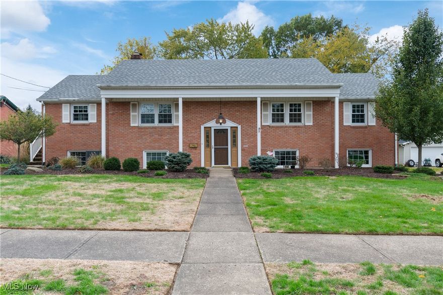 Beautifully maintained and nicely updated brick bi-level located close to town, schools, shopping, Washington Square & Stark Parks Trail.  Nice floor plan with Dinette and formal Dining Room, spacious Living Room and Family Room with gas logs in fireplace.  Beautiful hardwood floors, 3 updated Baths, 4 Bedrooms and an Enclosed Porch.  Newer Trex deck, storage shed, hot water heater, furnace, C/A, windows, water softener, dishwasher, garage doors and openers and more.  Move-in ready!