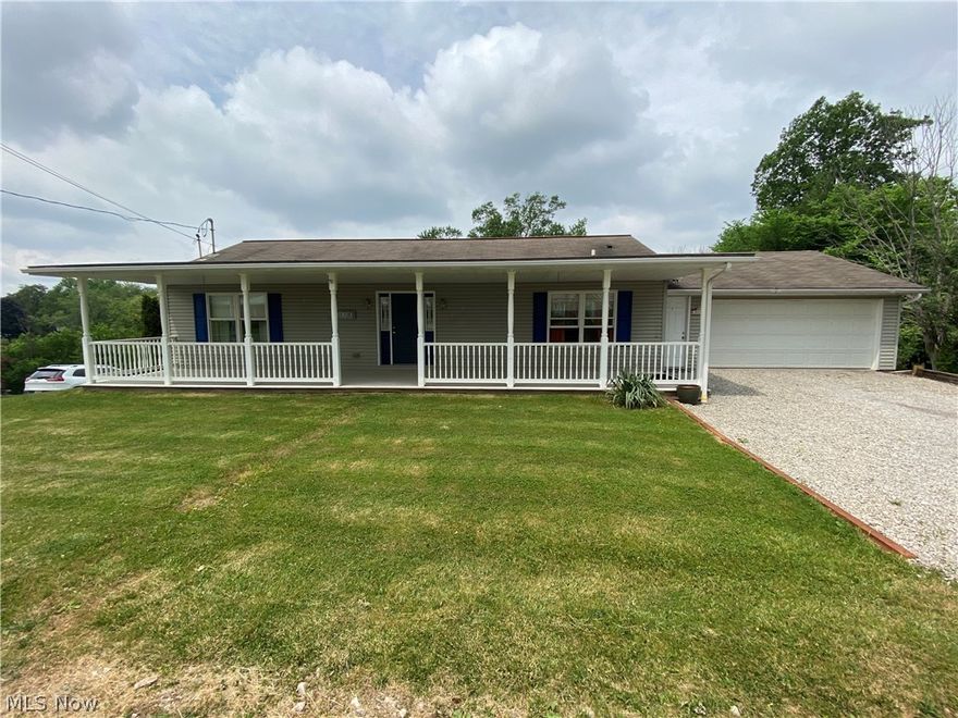Easy, one-level living awaits you at this meticulously maintained property situated on more than 2 acres! Enjoy all the features this 2002 built home has to offer, including large front porch, beautiful stone fireplace and rear deck which over looks a 36 x 18 inground pool as well as first-floor laundry, a two-car garage and single-car garage, equipped kitchen with pantry and master bedroom suite with tub and walk-in closet. Call today for your private tour before it's too late!