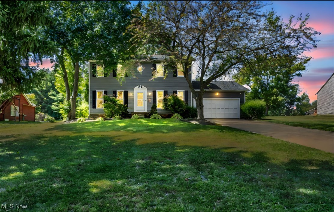 Welcome to this beautifully updated center hall colonial in the desirable Kellogg Park Estates! This home has it all! Newer kitchen with granite and first floor laundry. Master suite is complete with newly updated bath. Newer windows in 2021, HVAC 2021, hot water tank 2022. Enjoy the partially finished basement, perfect for an office or rec room. Situated on a large 1/2 acre lot, Riverside schools.