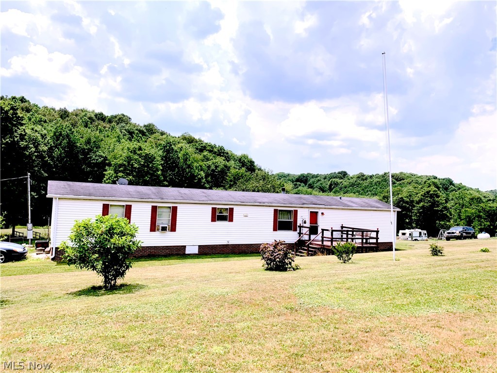 Welcome to 3515 Norse RD NE.
Built in 1991 this Ranch Style Home is situated on over 5 Acres in Salineville in Carroll County!
This Open concept home has a spacious living area with plenty of windows for lots of natural light, the split bedroom
floorplan of this home boasts a large master bedroom, master bath, and walk in closet. The other side of the home
has 2nd bath, and a second bedroom/office and a 3rd bedroom. There is a wood deck on the front of this home and a
covered wood deck on the back of this home. The large Parcel over 5 Acres is sloped away from the home, has a creek
on the property and has plenty of room for gardening, four wheelers, entertaining. Very convenient location with
shopping and food only minutes away. .
Call today to view this single floor living ranch home!