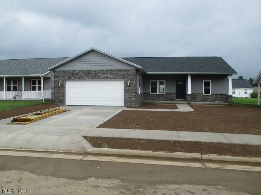 Under construction.  Quality built by Lawver Construction.  New 3 bedroom, 2 bath ranch.  First floor laundry.  Full basement.  2 car attached garage.  Excellent south side location.  Taxes reflect the land only.