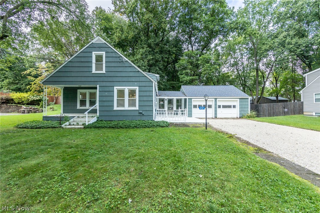 Welcome to this darling cape cod in Kent! The property has undergone a complete renovation and is ready for you to call home! The living room has new carpet, fresh paint and a ton of natural light from all the windows. Off the living room is the dining area and an updated kitchen with beautiful flooring! The kitchen has lovely cabinets to accent the butcher block countertops, new appliances, and do not miss that large 3 light slider to take in the natural backyard setting! Two nicely sized bedrooms on the main floor with all new carpet and paint! The beautiful custom wood staircase will take to you to the second floor that has two more bedrooms and updated full bathroom! This home has so much to offer and is ready to move in! Updates completed in 2021: new roof, windows, HVAC, all plumbing and electric throughout, kitchen cabinets, counter tops, appliances, paint, lighting, flooring, and both bathrooms. Literally everything in the house was updated.